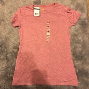 Pink carhartt medium sized tee.